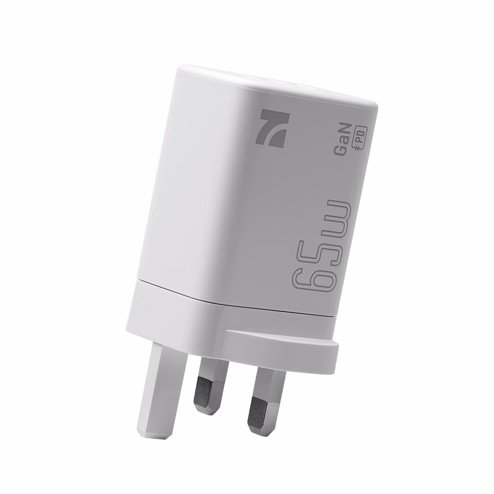 Flash Link 65W GaN 3-Port Fast Wall Charger (UK Plug)